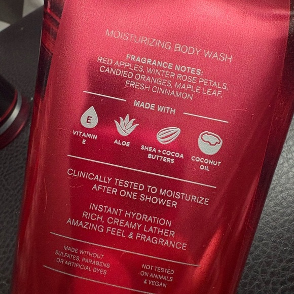 Bath and Body Works Winter Candy Apple 4 piece bundle lot NEW - Picture 4 of 4